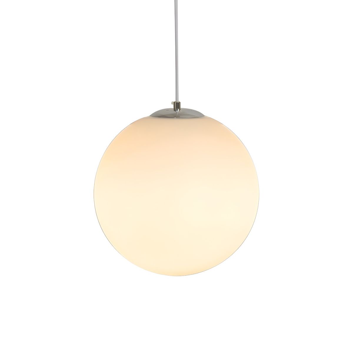 Frosted Globe Pendant Light