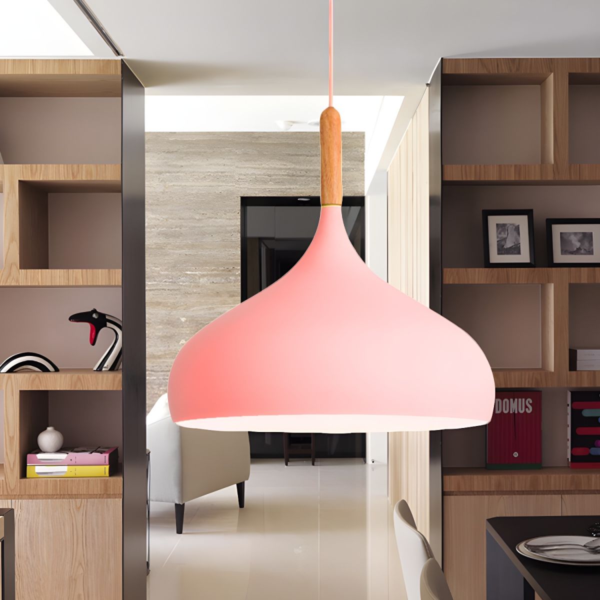Nordic Metal Teardrop Flush Light
