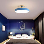 Modern Macaron Semi Flush Mount