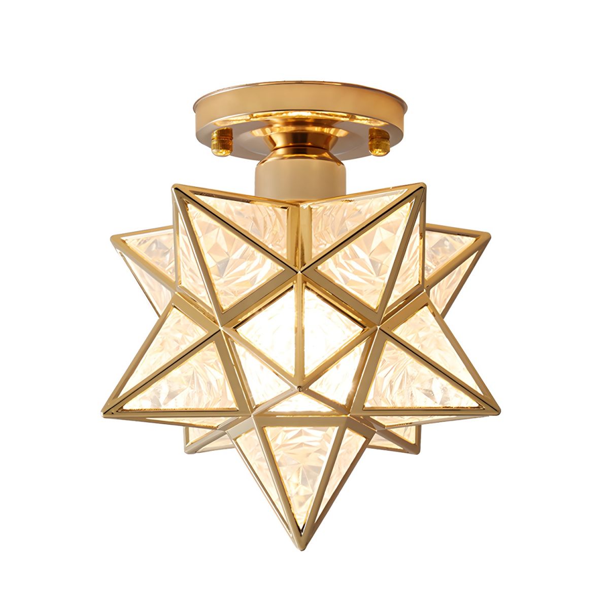 Colonial Star Semi-Flush Mount