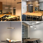 Contemporary Macaron Halo Ceiling Pendant