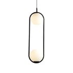 Modern White Globe Pendant Ceiling Glow