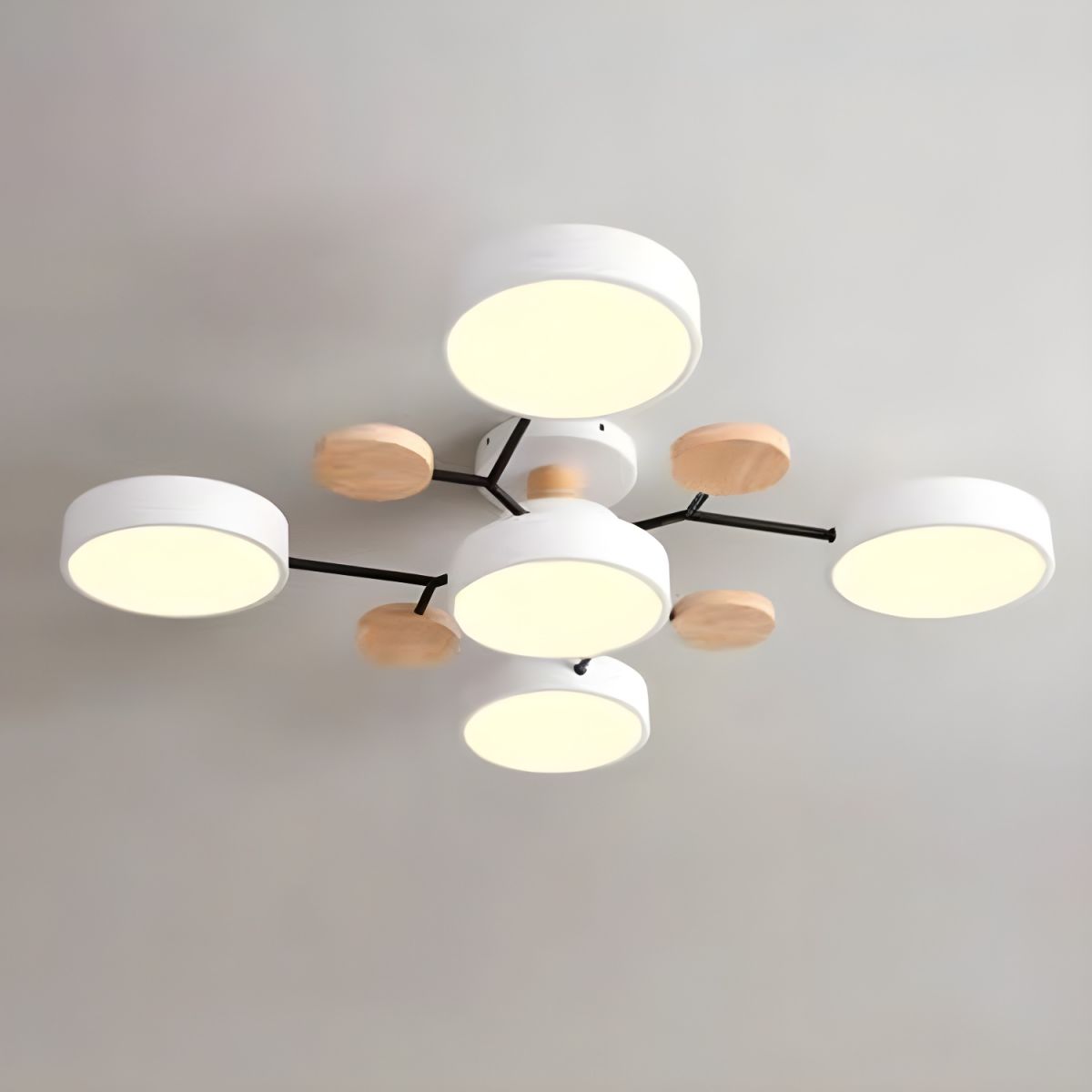 Macaron Glass Cluster Ceiling Light