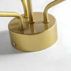 Modern Sputnik Semi Flush Mount Ceiling Light