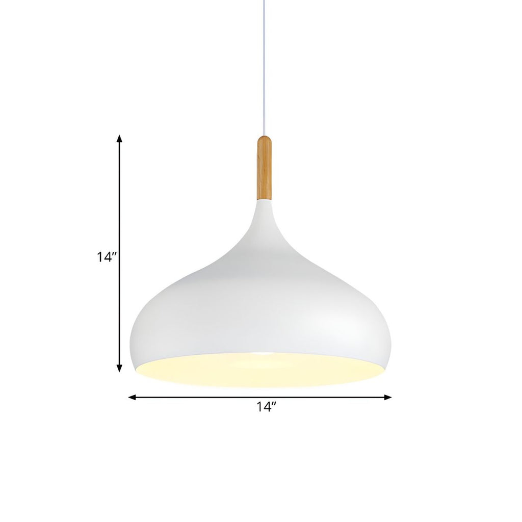 Nordic Metal Teardrop Flush Light