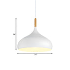 Nordic Metal Teardrop Flush Light