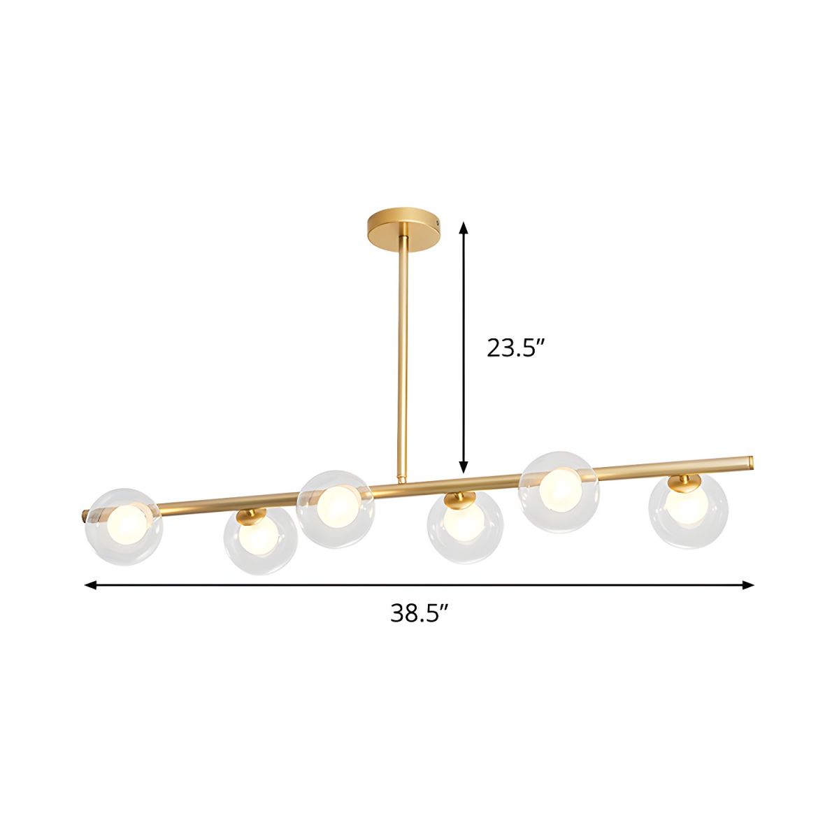 Artisan Linear Island Light Fixture