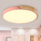 Minimalist Macaron Halo Ceiling Light