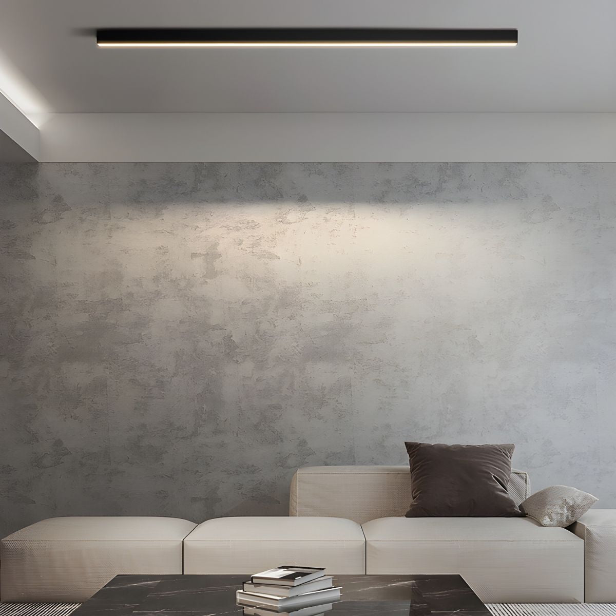 Minimalist Architectural Strip Ceiling Light