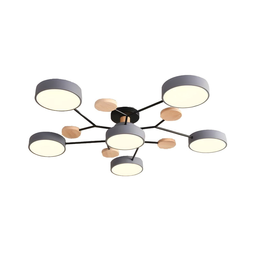 Macaron Glass Cluster Ceiling Light