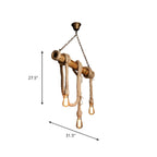 Artisan Rope Suspension Ceiling Light