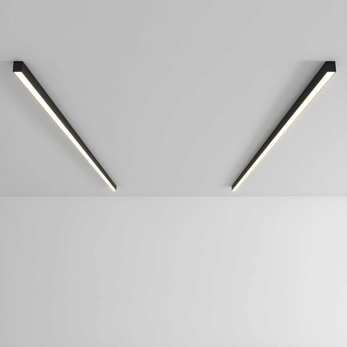 Architectural Strip Flush Ceiling Light
