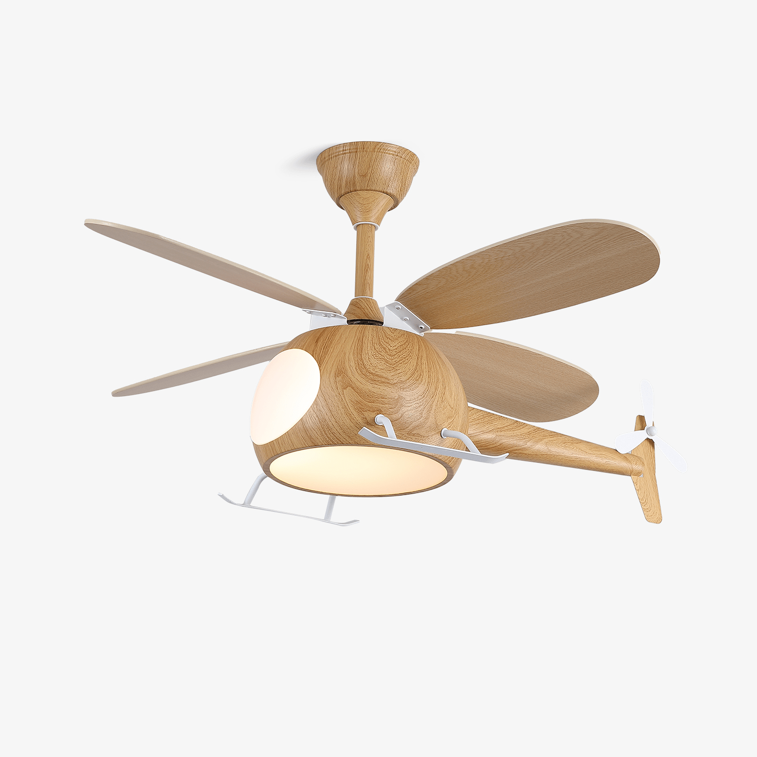 Modern Helicopter Blade Ceiling Fan Light