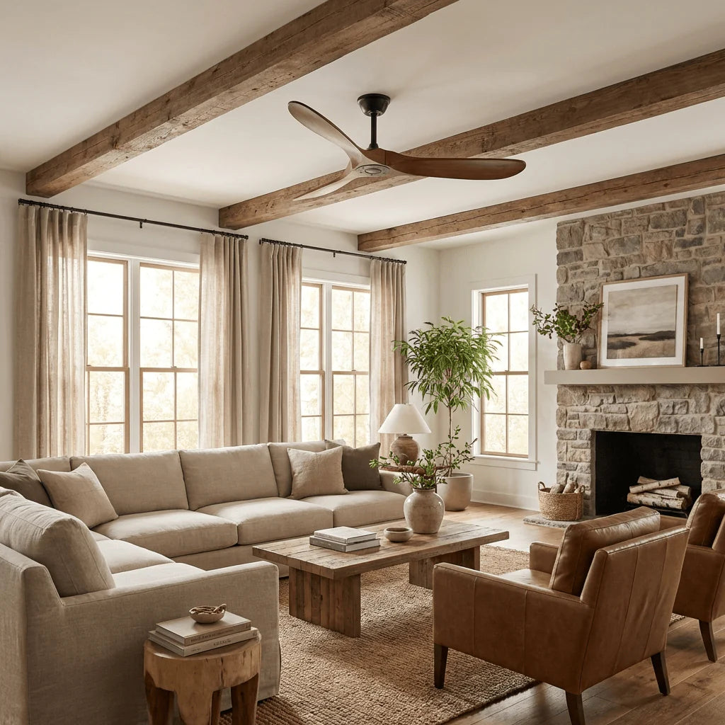 Sleek Aero Blade Modern Ceiling Fan