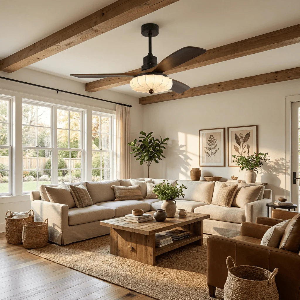 Lotus Bloom Ceiling Fan Light