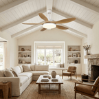 Sophisticated Keltis Wood Blade Fan Light