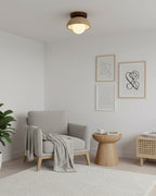 Piedra Travertine Ceiling Light