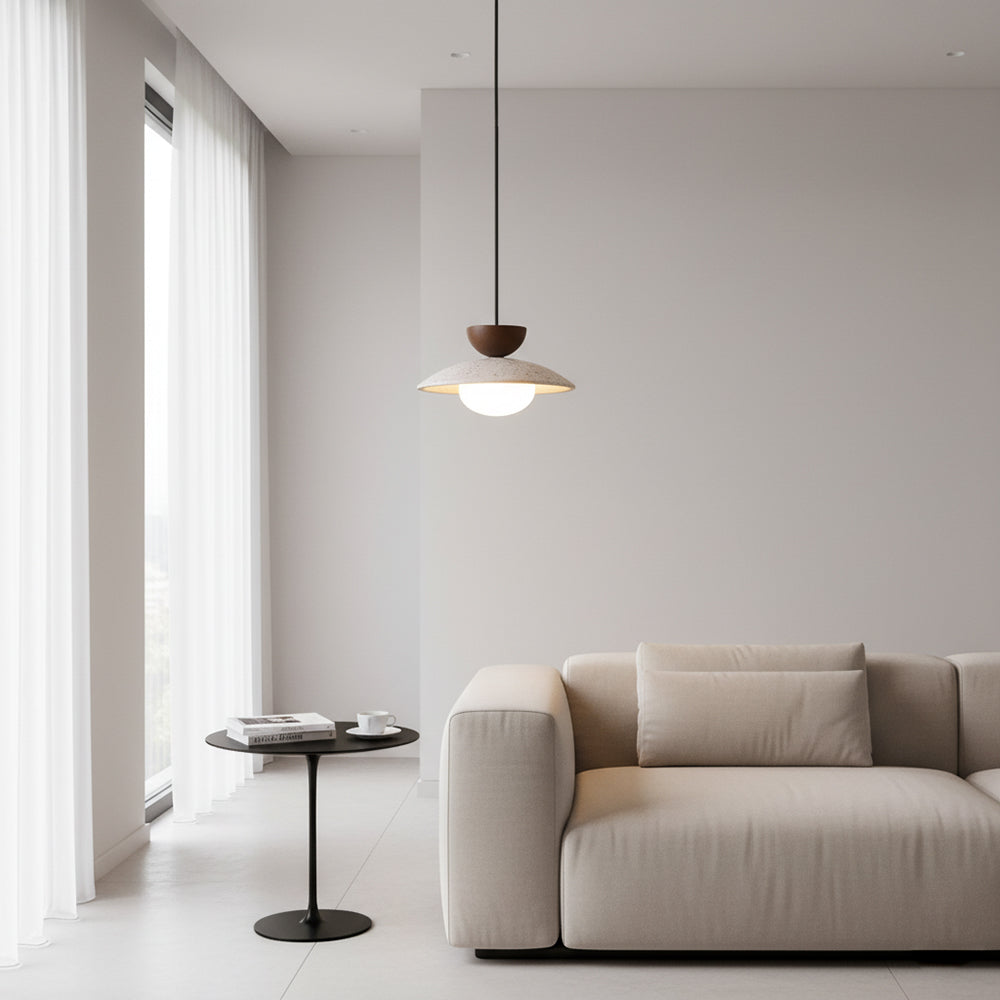 Tia Travertine Pendant Light