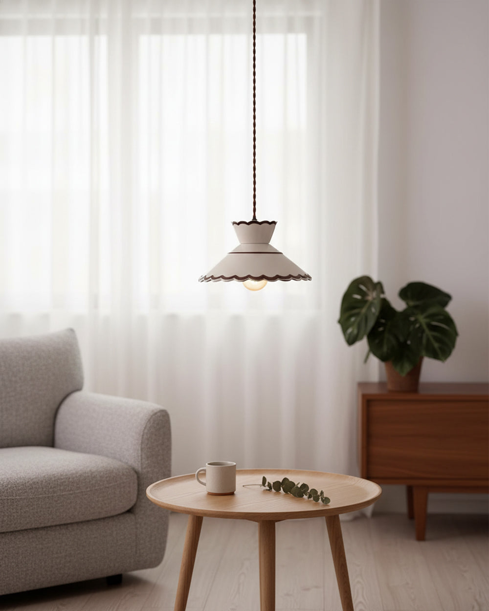 Festonia Ceramic Pendant Light