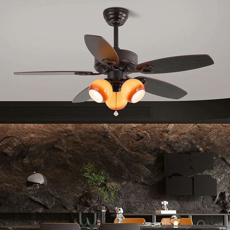 Sienna Breeze Elegant Amber Ceiling Light