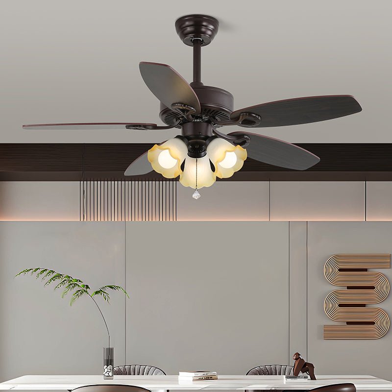 Sienna Breeze Elegant Amber Ceiling Light
