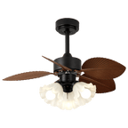 Floriva Vintage Botanical Ceiling Fan Light
