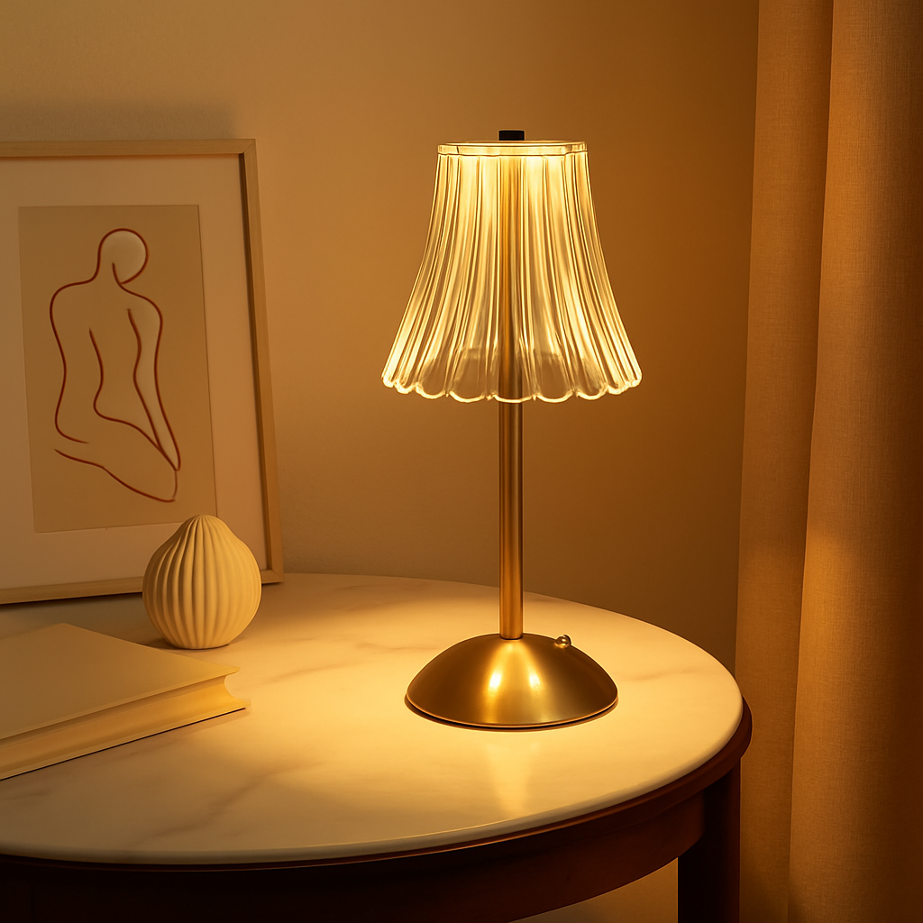 Vienna Crystal Glow Table Lamp