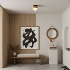 Piedra Travertine Ceiling Light