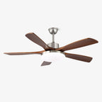 Lunet Contemporary Wood Blade Ceiling Light