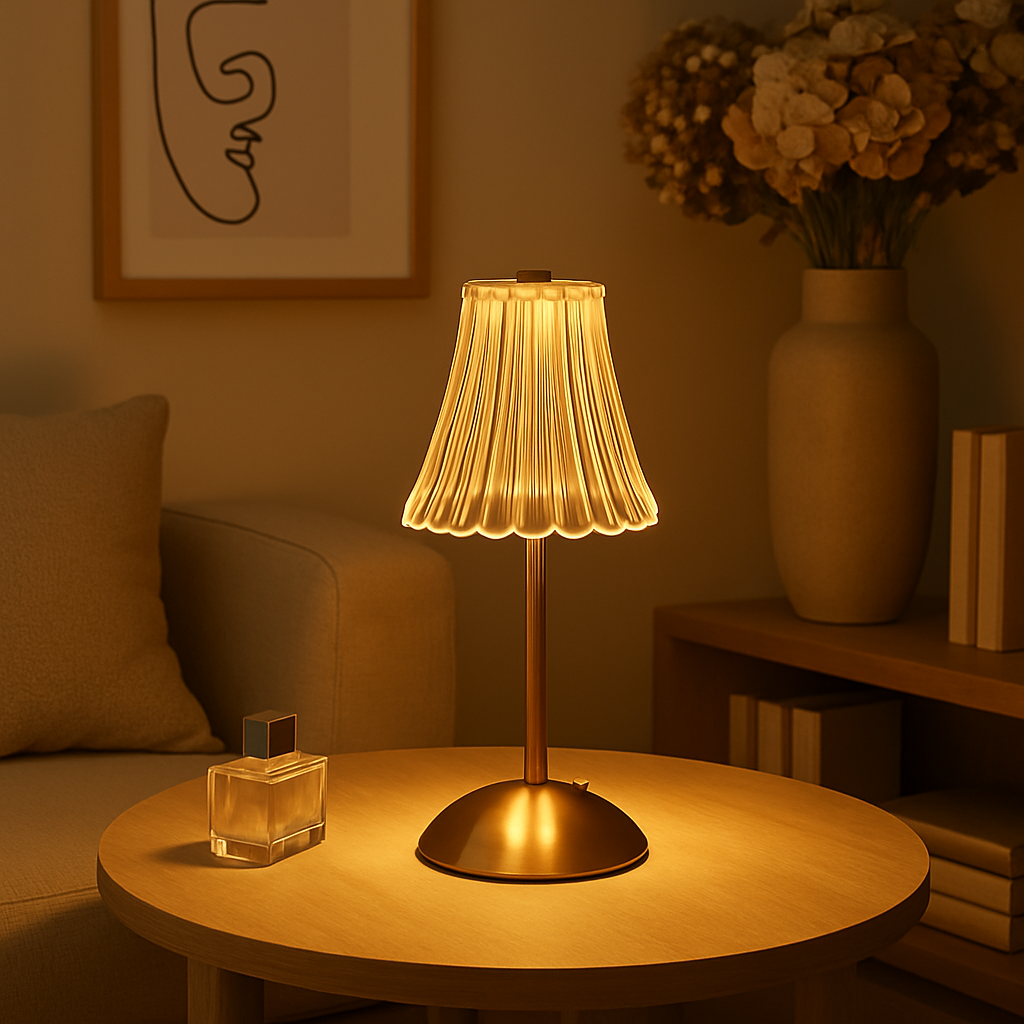 Vienna Crystal Glow Table Lamp