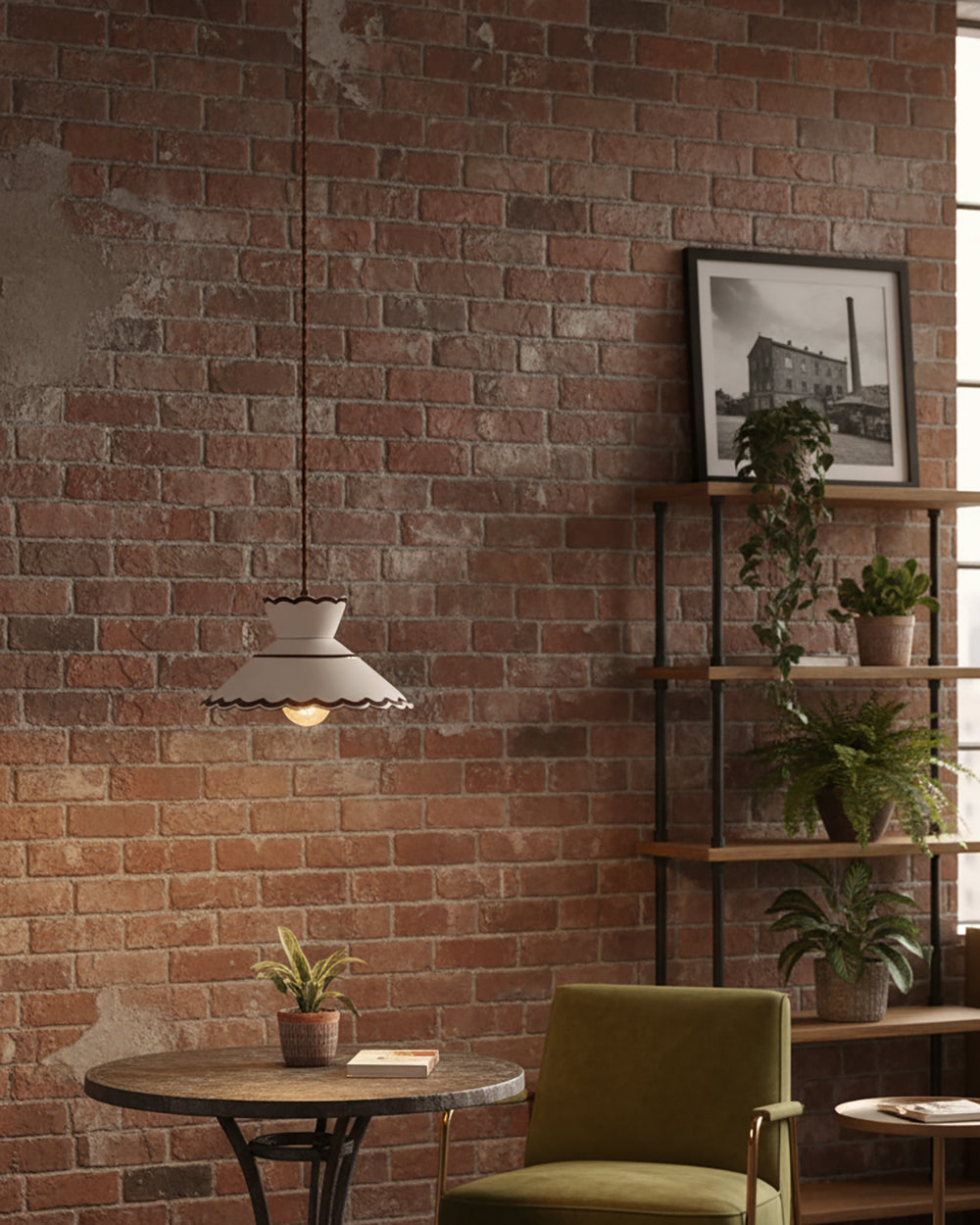Festonia Ceramic Pendant Light