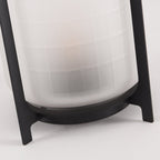 Twilight Sculpted Solar Lantern Lamp