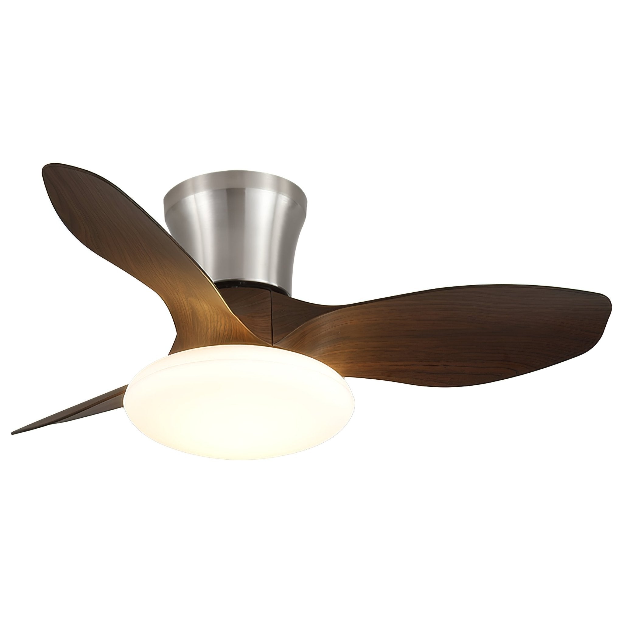 Aeris Curve Luxe Minimalist Ceiling Fan Light