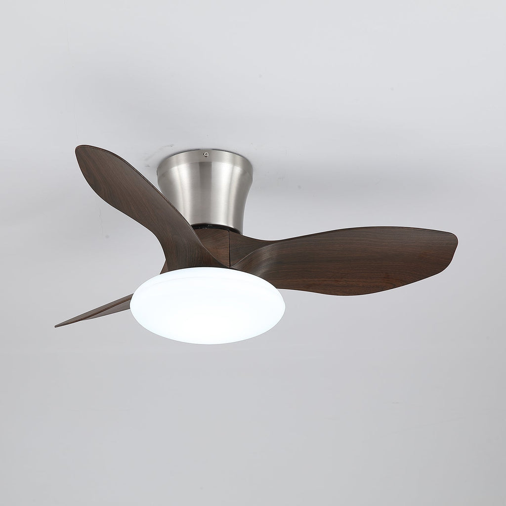Aeris Curve Luxe Minimalist Ceiling Fan Light