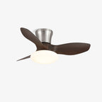 Aeris Curve Luxe Minimalist Ceiling Fan Light