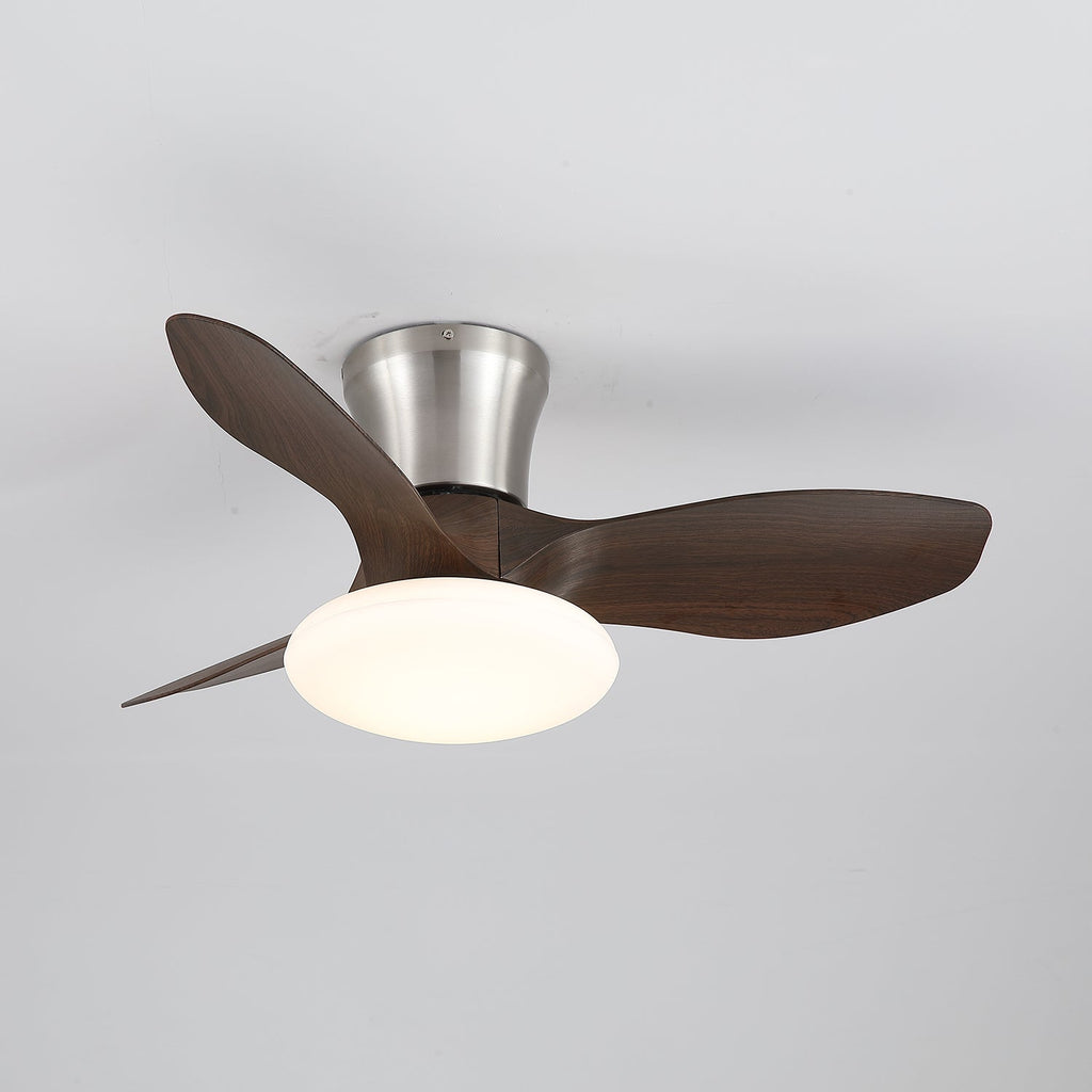 Aeris Curve Luxe Minimalist Ceiling Fan Light