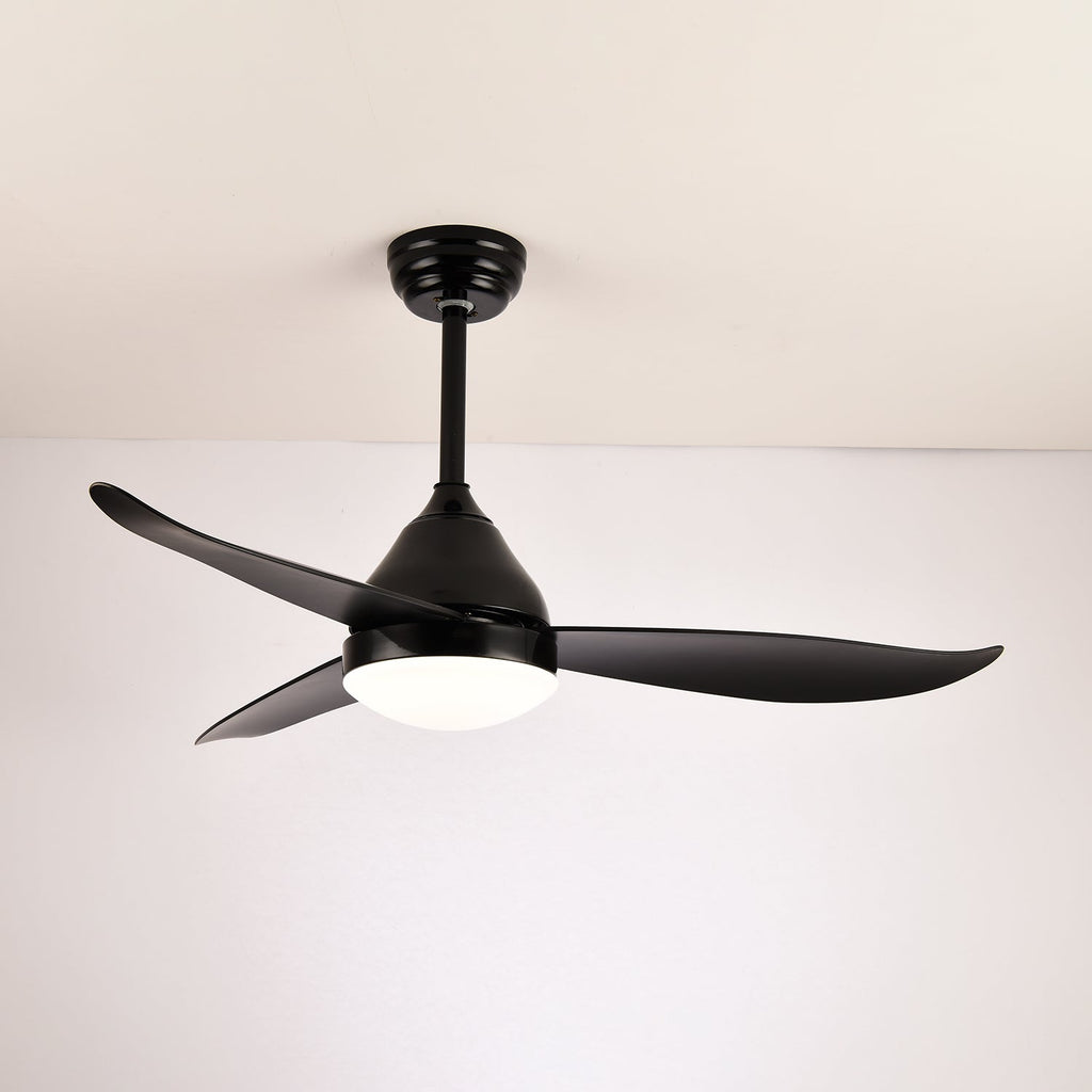 Aeris Whisper Nordic Wood Flush Ceiling Light