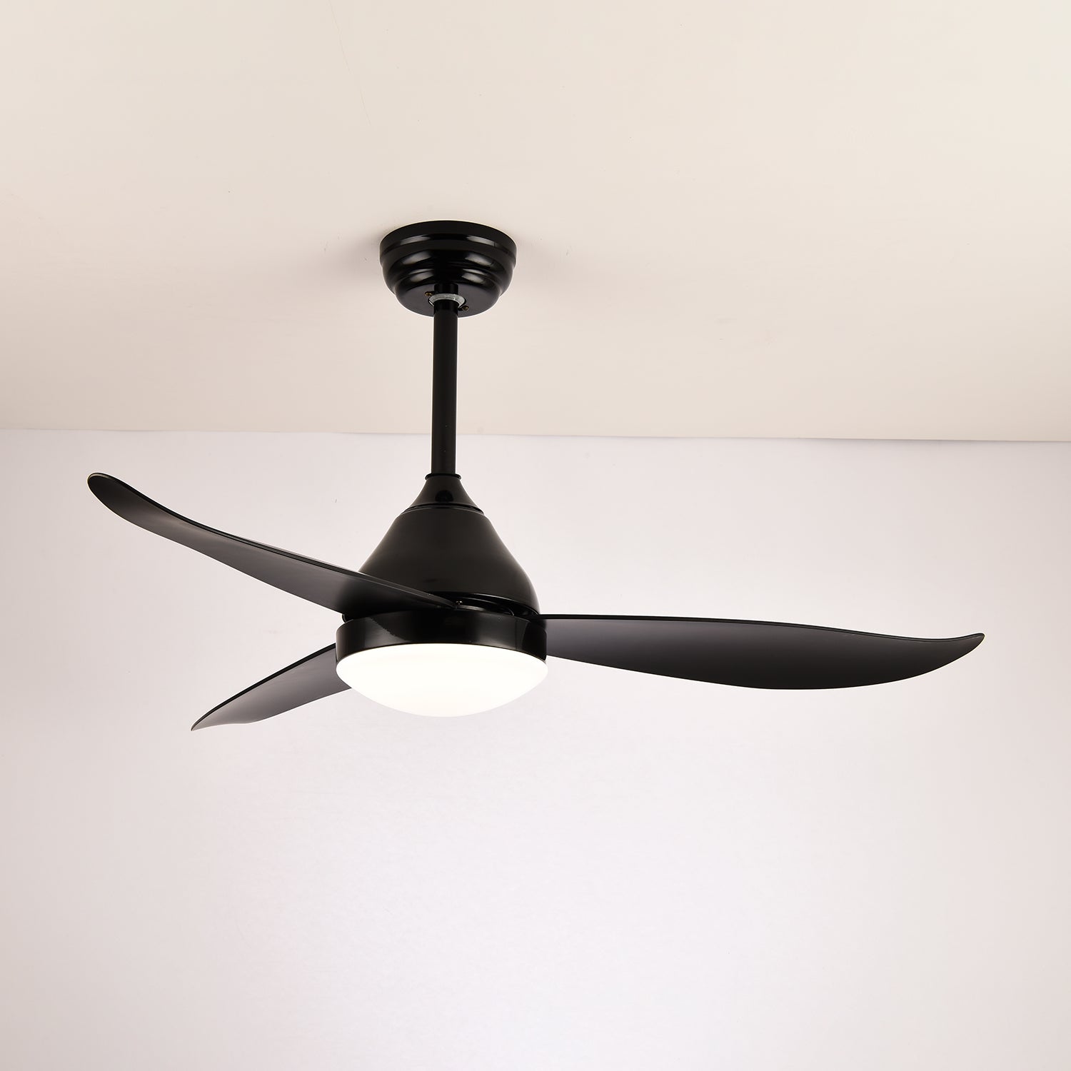 Aeris Whisper Nordic Wood Flush Ceiling Light
