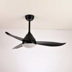 Aeris Whisper Nordic Wood Flush Ceiling Light