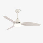 Aeris Whisper Nordic Wood Flush Ceiling Light