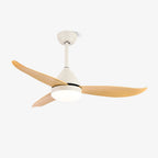 Aeris Whisper Nordic Wood Flush Ceiling Light