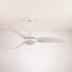 Aeris Whisper Nordic Wood Flush Ceiling Light