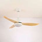 Aeris Whisper Nordic Wood Flush Ceiling Light
