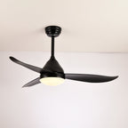 Aeris Whisper Nordic Wood Flush Ceiling Light