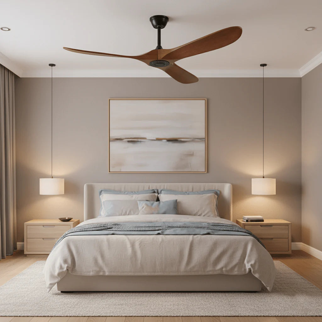 Sleek Aero Blade Modern Ceiling Fan