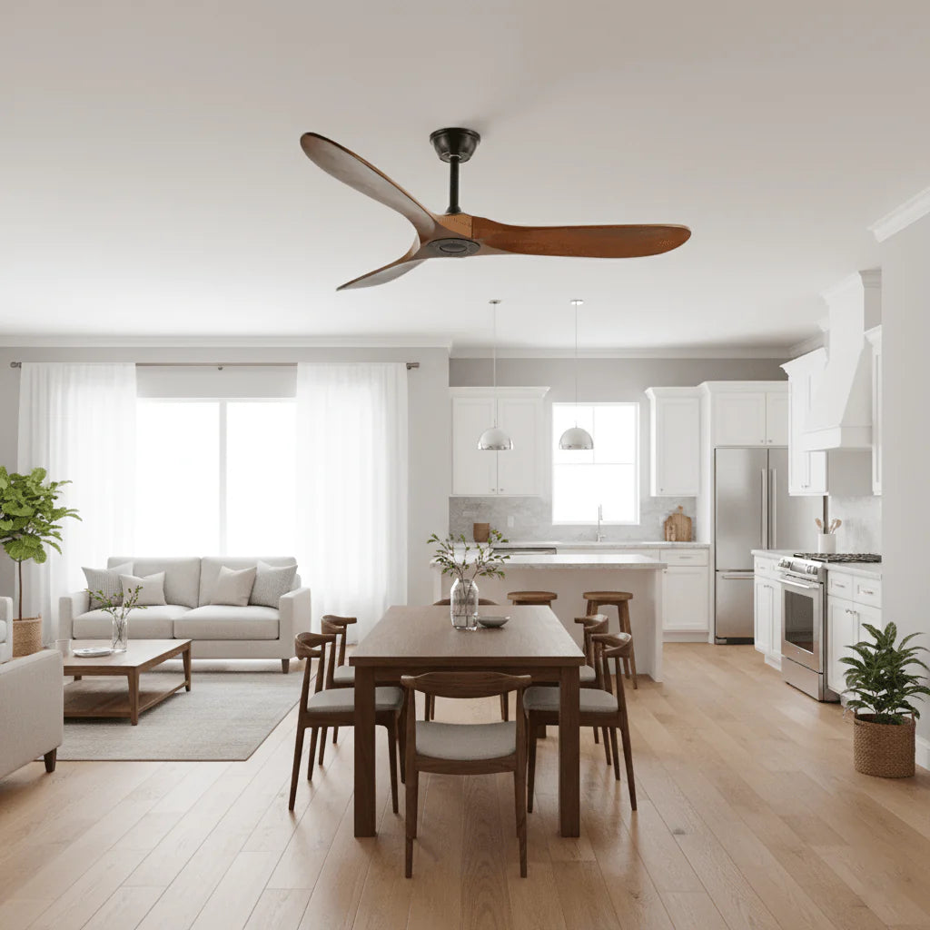 Sleek Aero Blade Modern Ceiling Fan