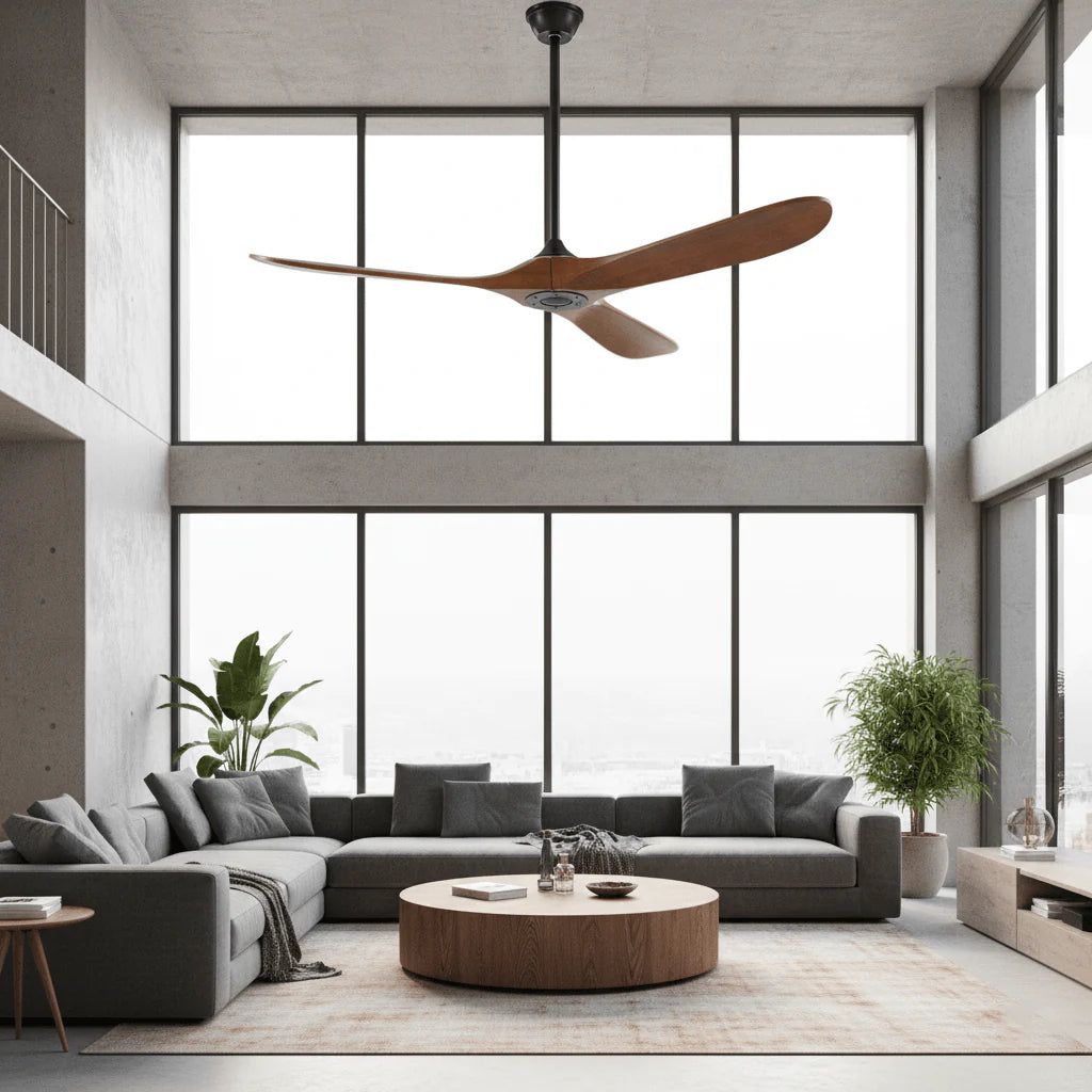 Sleek Aero Blade Modern Ceiling Fan