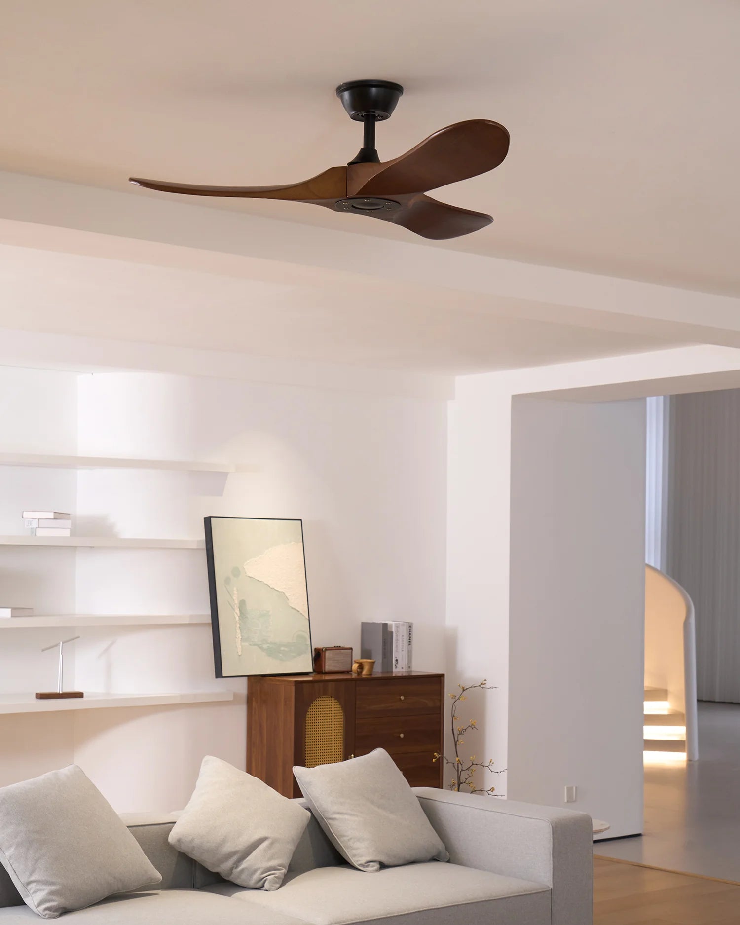 Sleek Aero Blade Modern Ceiling Fan