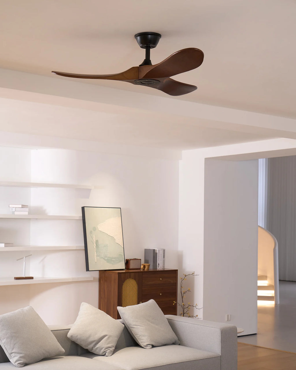 Lotus Bloom Ceiling Fan Light