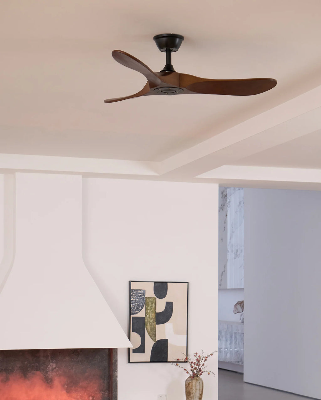 Sleek Aero Blade Modern Ceiling Fan